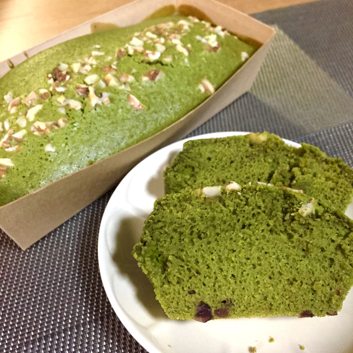 ケーキ ホット ミックス ケーキ パウンド 抹茶